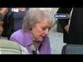 Betty White Signs Autographs At CNN Building