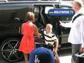 David And Victoria Beckham Go To LAX On Friday Afternoon